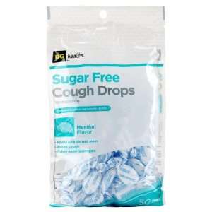   Health Menthol Sugar Free Cough Drops   50 ct