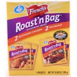   rotisserie chicken and 2 pot roast    4 packets (6.88 oz total
