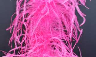 ply, 72 Hot Pink Ostrich Feather Boa, A+ Quality  
