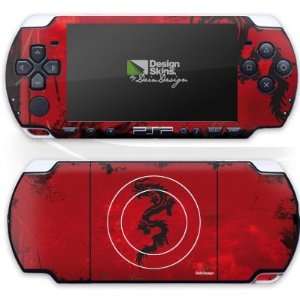  Design Skins for Sony PSP   Dragon Tribal Design Folie 
