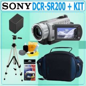  Sony DCR SR200 Camcorder and Accessory Outfit   Sony 