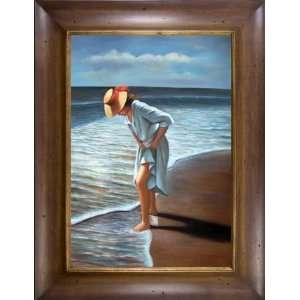   PA89199B WW54 Summer Stroll III Framed Oil Painting