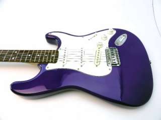 Fender Squier Standard Stratocaster Purple Strat Electric Guitar 