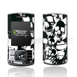  Design Skins for Samsung C3050   SKULL Family Design Folie 