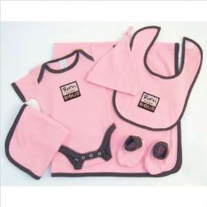  GOOD FORTUNE 6PC SPOILED PINK   BABY GIFT SETS Baby