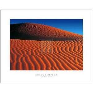  Chris Simpson   Namibian Sands Size 20x16 Poster Print 