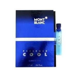  Presence Cool by Mont Blanc Vial (sample) .06 oz For Men 