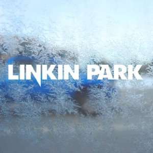  Linkin Park White Decal LP Car Laptop Window Vinyl White 