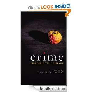 Crime Ferdinand von Schirach, Carol Brown Janeway  Kindle 