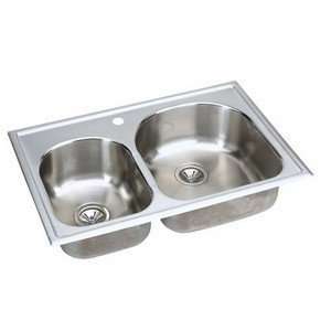  Elkay ECG332210R1 Kitchen Sink   2 Bowl