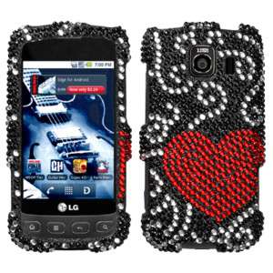 BLING SnapOn Hard Phoen Protector Cover Case for LG OPTIMUS S LS670 