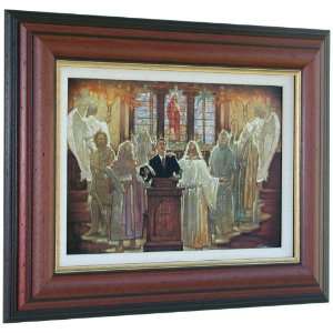   Canvas Framed w/ liner CHRISTIAN ART Prayer Inspirational RON DICIANNI