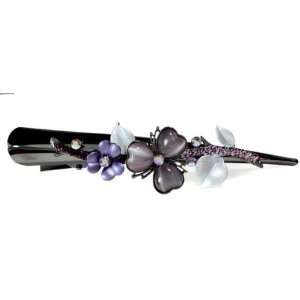  Sofie Purple Stone Alligator Hair Clip Jewelry Beauty