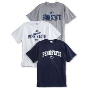 Penn State Nittany Lions MJ Soffe Tee 3 Pack  Sports 