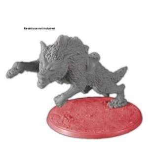    Masquerade Miniatures   RuneCast Wolf Jumping Toys & Games