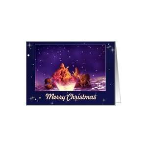  Merry Christmas   Nativity Scene Card Health & Personal 