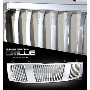   Titan Pickup Truck 04 07 Vertical Style Grille Chrome Front Grill