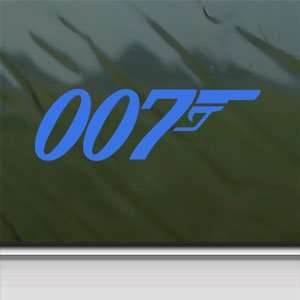  James Bond Blue Decal Quantum Of Solace Movie Car Blue 