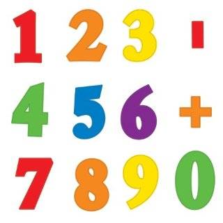   Reviews RoomMates RMK1280SCS Primary Numbers Peel & Stick Wall Decals