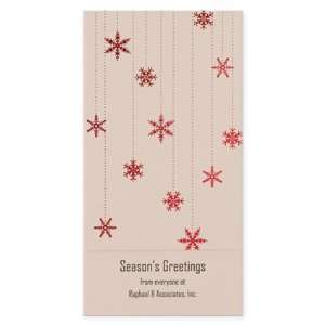  Crimson Snowfall Invitations