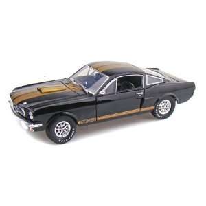  1966 Shelby GT 350H 1/18 Black w/Gold Stripes Toys 