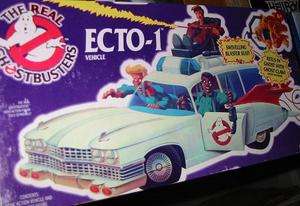   GHOSTBUSTERS ECTO 1 KENNER MISB 1986 ORIGINALY SEALED SLIMER VERY RARE