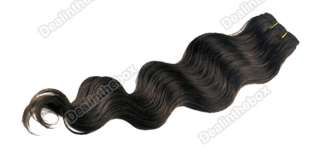 Hair Extension Weave Body Wavy 100% Indian Human Hair  