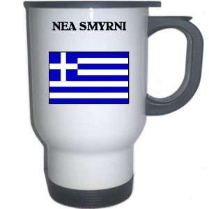  Greece   NEA SMYRNI White Stainless Steel Mug 