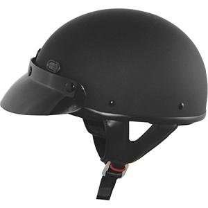  Zamp SF 4 Shorty Helmet   Small/Flat Black Automotive