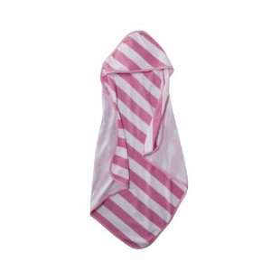  Circo® Baby Knit Stripe Hooded Towel   Pink