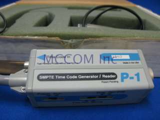 This auction is for a Fast Forward P 1 SMPTE Time Code Generator 