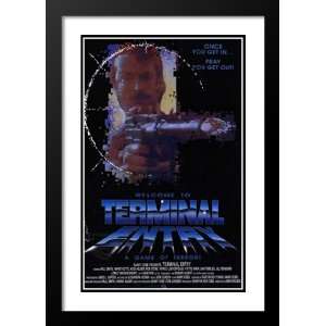  Terminal Entry 32x45 Framed and Double Matted Movie Poster 