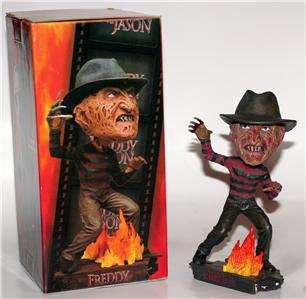 FREDDY KRUEGER Vs JASON Slasher Horror Movie BOBBLEHEAD NODDER New