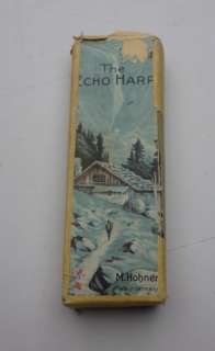 Vintage Echo M. Hohner Bell Metal Reeds Key of C  