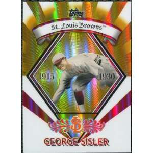   Target Cereal Gold Refractors #GR20 George Sisler Sports Collectibles