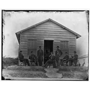 Civil War Reprint Washington, District of Columbia. Officers of 3d 