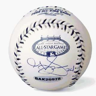 Autographed Grady Sizemore Ball   2008 AllStar Game (UDA)  