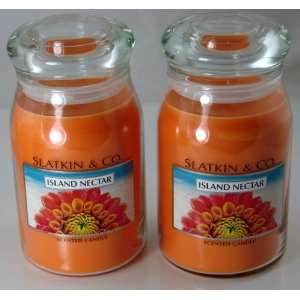  Bath and Body Works Slatkin & Co Island Nectar Scented Jar 