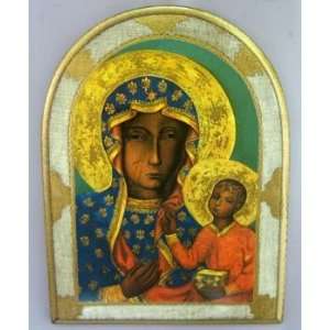  12 x 15.5 Our Lady of Czestochowa Plaque