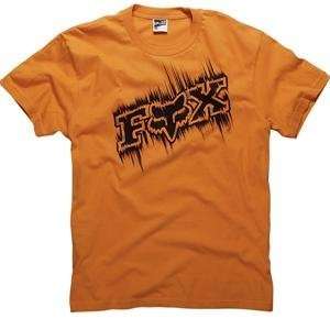  Fox Racing Youth Smear T Shirt   Youth Medium/Burnt Orange 