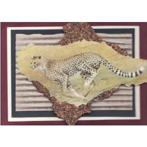  Greeting Card  Cheetah