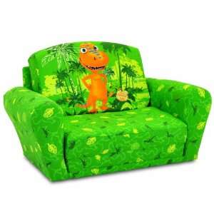  Kids Furniture, Dinosaur Train Sleep Sofa   Green