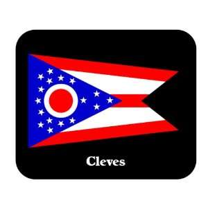  US State Flag   Cleves, Ohio (OH) Mouse Pad Everything 