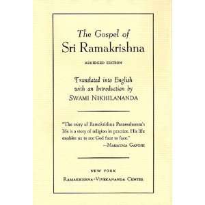   of Sri Ramakrishna Abridged Edition [Hardcover] Ramakrishna Books