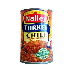 Nalley Chili w/ Beans Turkey   15 oz (12 Grocery & Gourmet Food