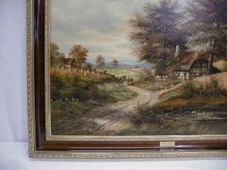 ORIGINAL H BAUMGART OIL PAINTING, FROM MENSING GALLERY  