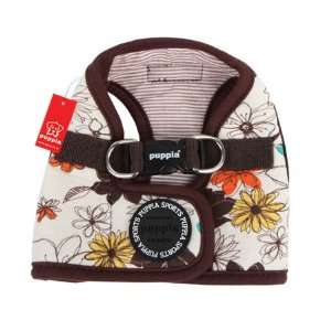  Puppia Soft Spice Step In Vest Harness   Brown   Large 