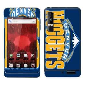  Denver Nuggets Skin Protector for Motorola Droid 3 Cell 