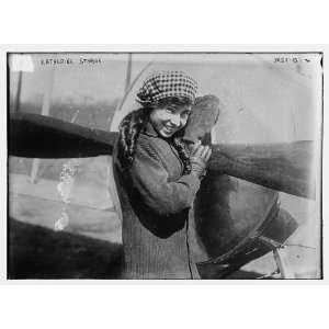  Katherine Stinson,her aeroplane