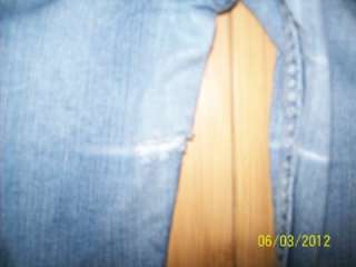 Womans Low Rise Silver TIA Jeans Sz W 36 x L 31  